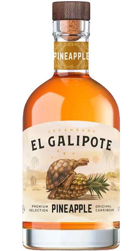 El Galipote Pineapple Spiced Rum 0.7L